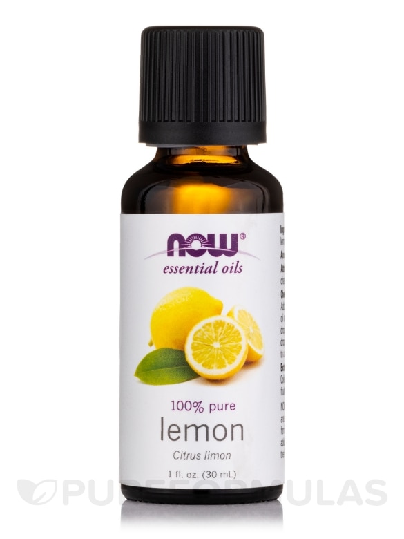 NOW® Essential Oils - Lemon Oil - 1 fl. oz (30 ml)
