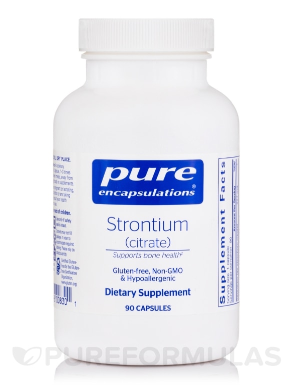 Strontium (citrate) - 90 Capsules