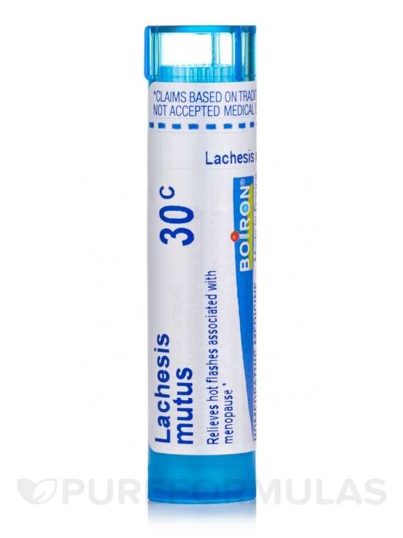 Lachesis Mutus 30c - 1 Tube (approx. 80 pellets)