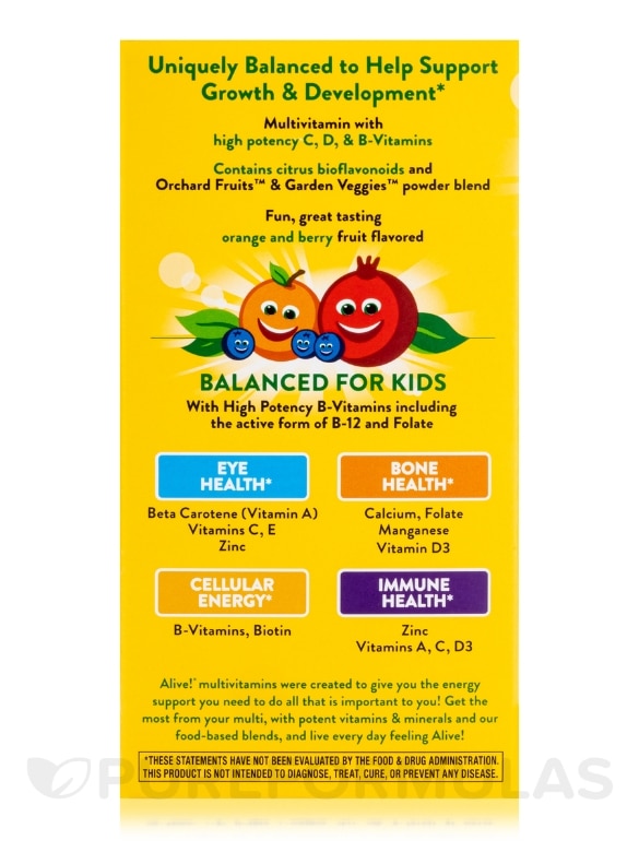 Alive!® Children's Multi-Vitamin Chewable