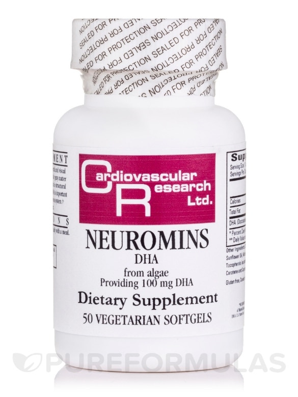 Neuromins (DHA from Algae 100 mg) - 50 Vegetarian Softgels