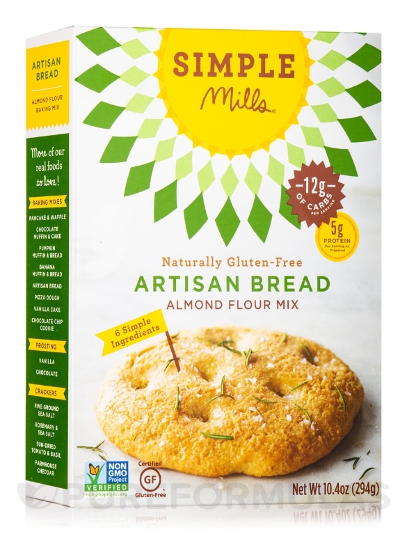 Almond Flour Artisan Bread Mix - 10.4 oz (294 Grams)