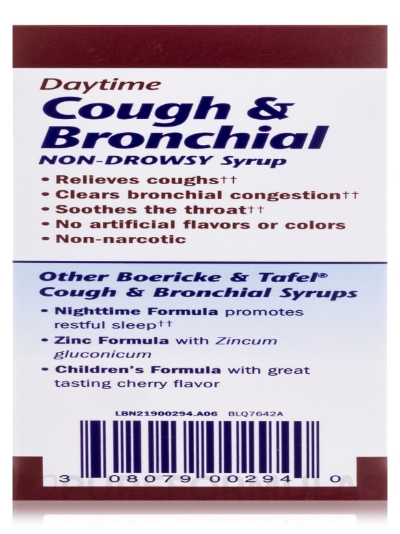 Cough & Bronchial Syrup (Daytime) - 8 fl. oz - Alternate View 9