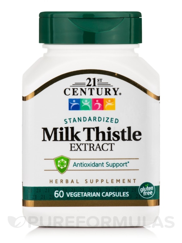 Milk Thistle Extract (Standardized) - 60 Vegetarian Capsules