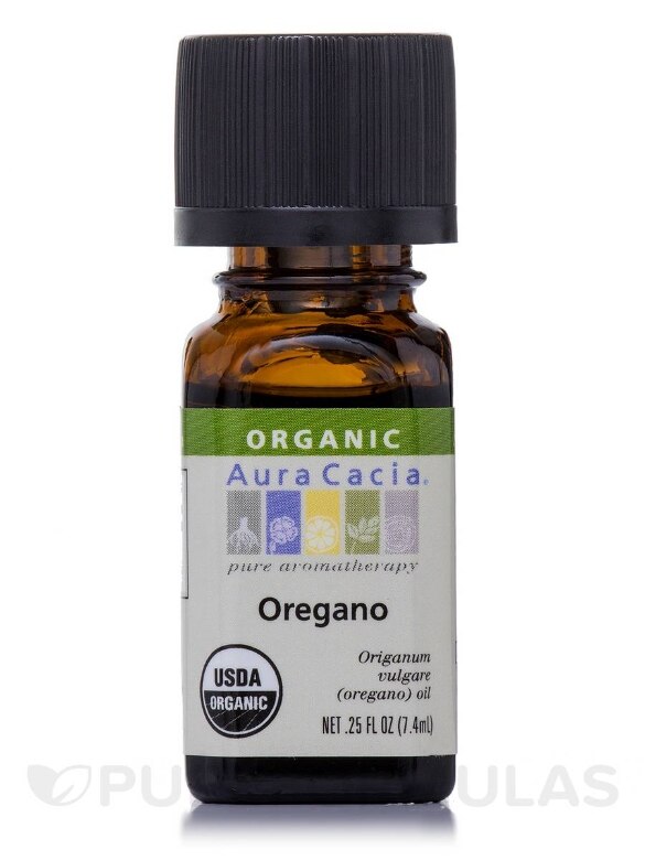 Organic Oregano Essential Oil - 0.25 fl. oz (7.4 ml)