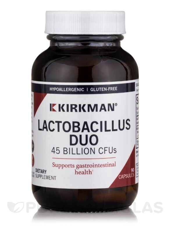 Lactobacillus Duo™ -Hypoallergenic - 90 Vegetarian Capsules