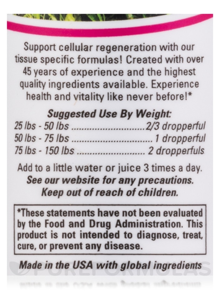 Endocrine Support™ (Tincture) - 2 oz (60 ml) - Alternate View 4