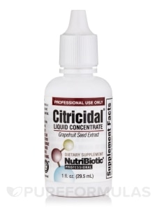 Citricidal Liquid Concentrate with Grapefruit Seed Extract - 1 fl. oz (29.5 ml)