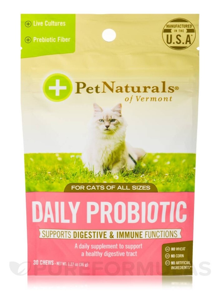 Daily Probiotic for Cats (All Sizes) - 30 Chews