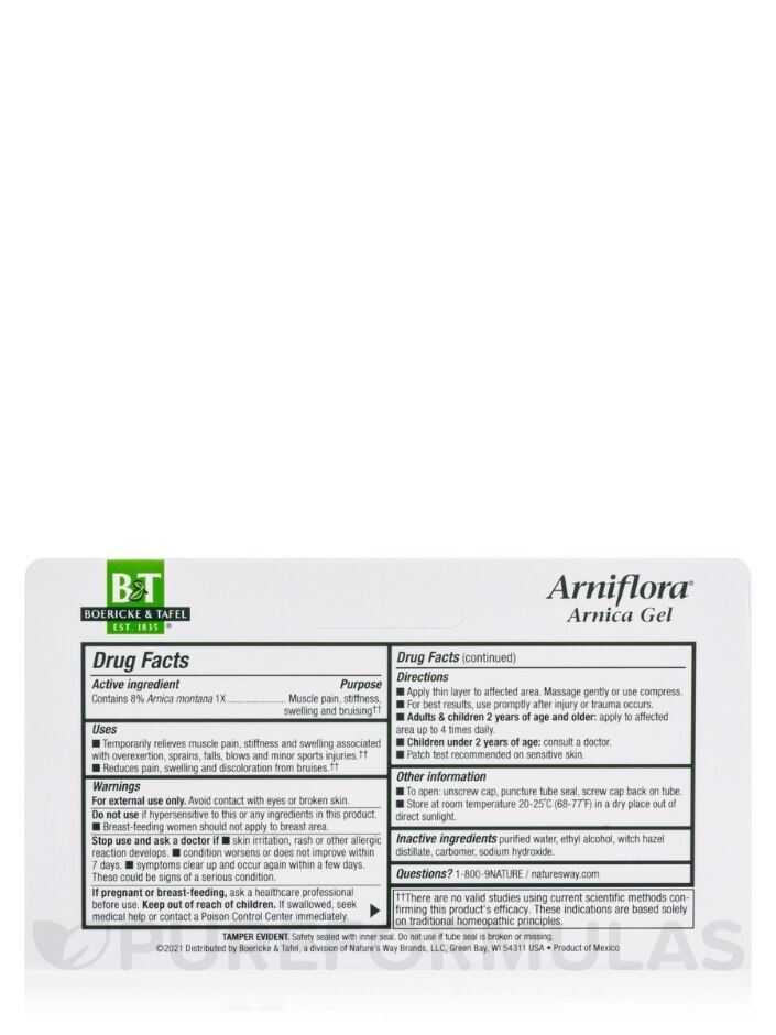 Arniflora Gel - 2.75 oz (78 Grams) - Alternate View 4