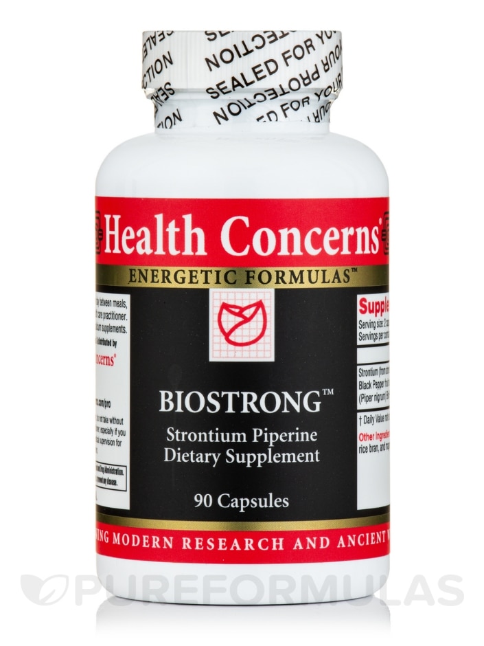 BioStrong™ (Strontium Piperine Dietary Supplement) - 90 Capsules