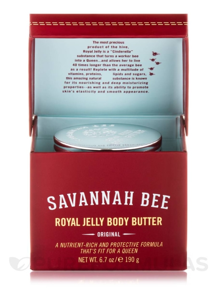 Royal Jelly Body Butter - Original Formula - 6.7 oz (190 Grams) - Alternate View 1
