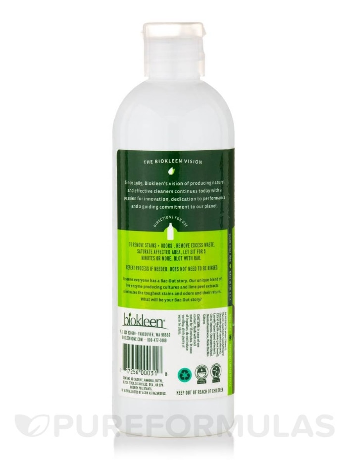 Biokleen Bac-Out Stain & Odor Remover - 16 fl oz bottle