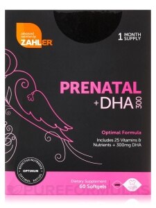 Prenatal + DHA 300 - 60 Softgels - Alternate View 1