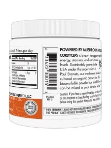 Organic Cordyceps Powder - 3.5 oz (100 Grams) - Alternate View 2
