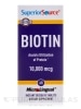 Biotin 10,000 mcg - 60 MicroLingual® Tablets - Alternate View 3