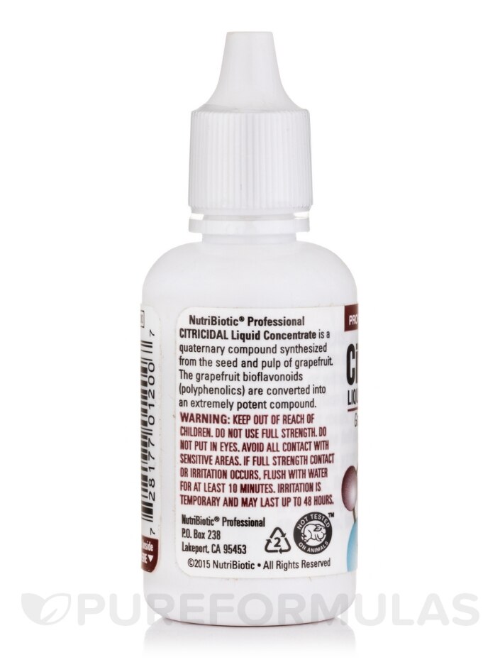 Citricidal Liquid Concentrate with Grapefruit Seed Extract - 1 fl. oz (29.5 ml) - Alternate View 3