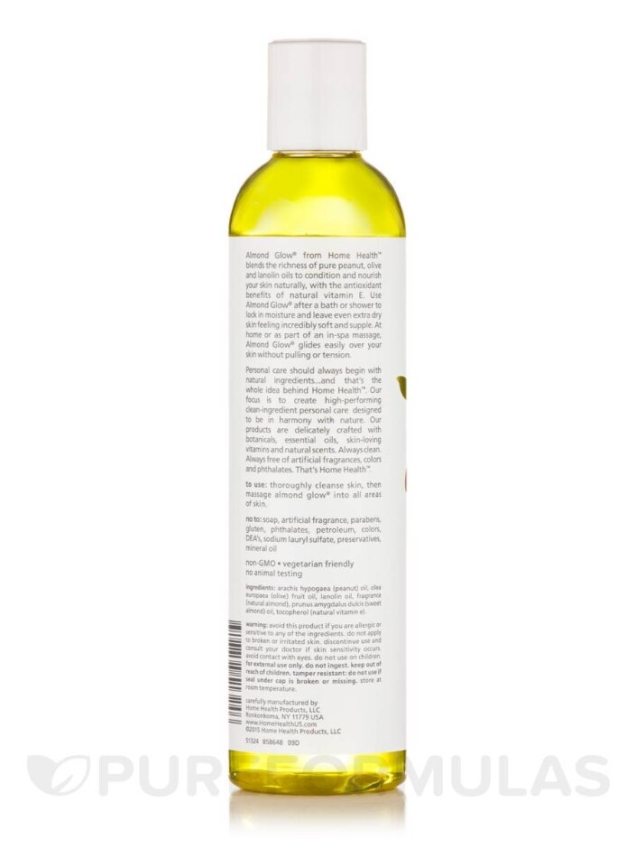 Almond Glow® Body Lotion (Almond) - 8 fl. oz (236 ml) - Alternate View 2