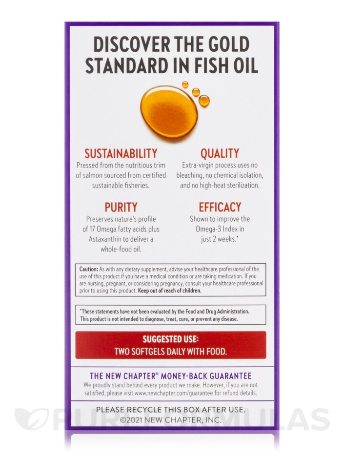 Wholemega™ Fish Oil 2000 mg - 120 Softgels - Alternate View 5