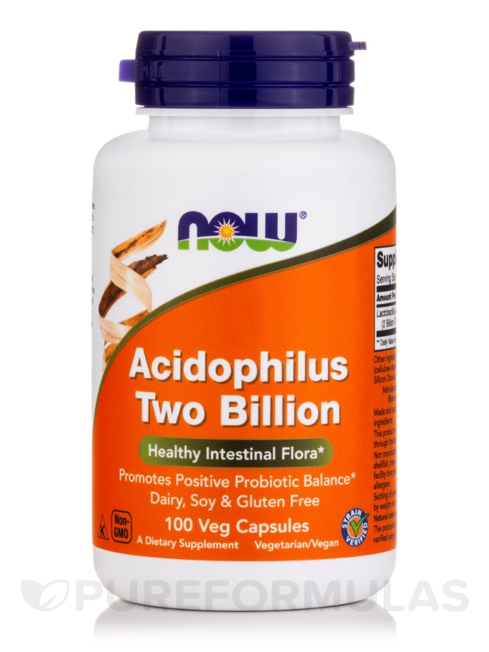 Acidophilus Two Billion - 100 Capsules