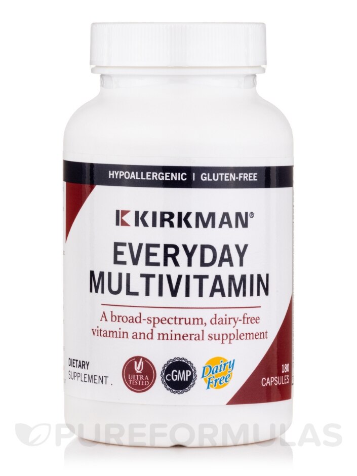 EveryDay Multi-Vitamin -Hypoallergenic - 180 Capsules