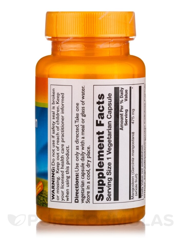 Mangosteen 475 mg - 30 Vegetarian Capsules - Alternate View 1