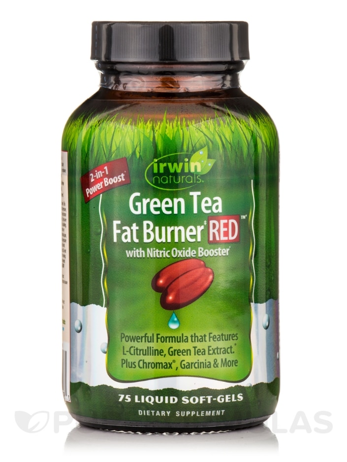 Green Tea Fat Burner RED™ - 75 Liquid Soft-Gels