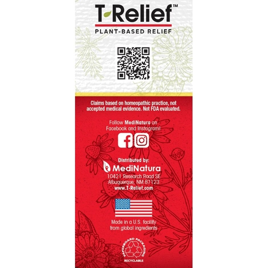 T-Relief™ Extra Strength Pain Relief (Oral Drops) - 1.69 fl. oz (50 ml) - Alternate View 4