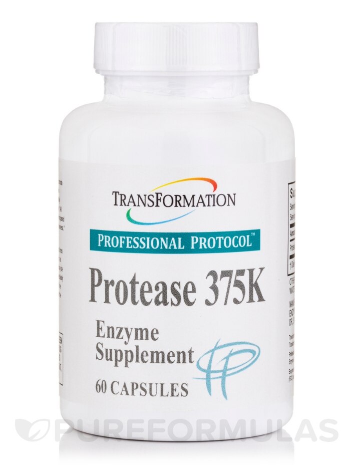 Protease 375K - 60 Capsules