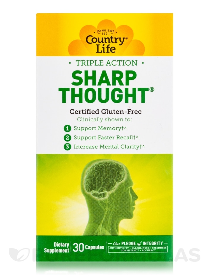 Sharp Thought® - 30 Capsules - Alternate View 3