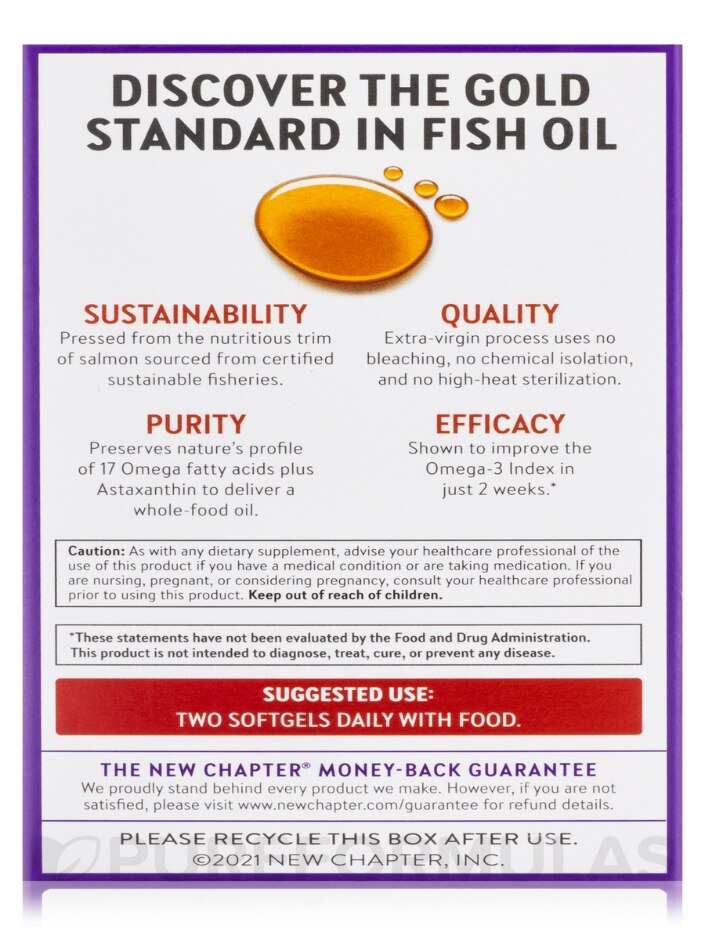 Wholemega™ Fish Oil 2000 mg - 120 Softgels - Alternate View 8