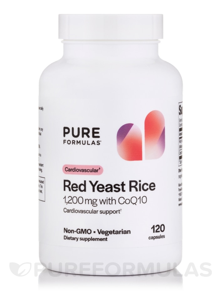 Gold Nutrition Red Yeast Rice c/ Coenzima Q-10 60 Cápsulas
