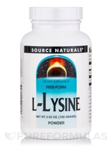 L-Lysine Powder - 3.53 oz (100 Grams)
