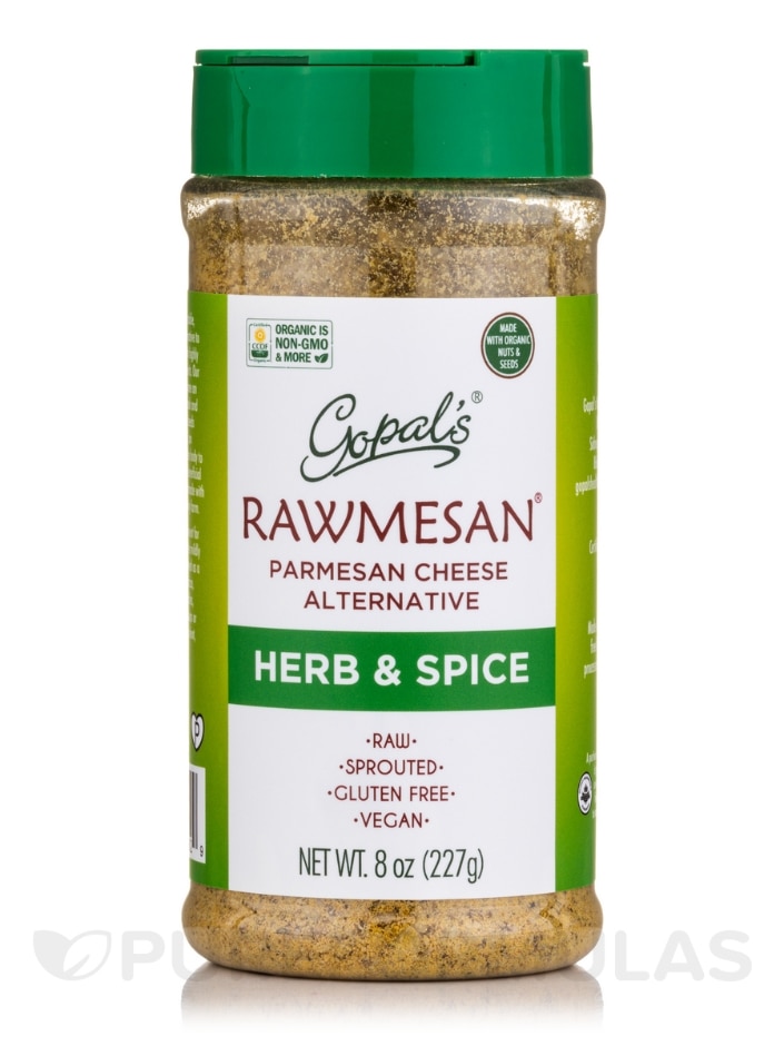 Rawmesan® Herb & Spice - 8 oz (228 Grams)