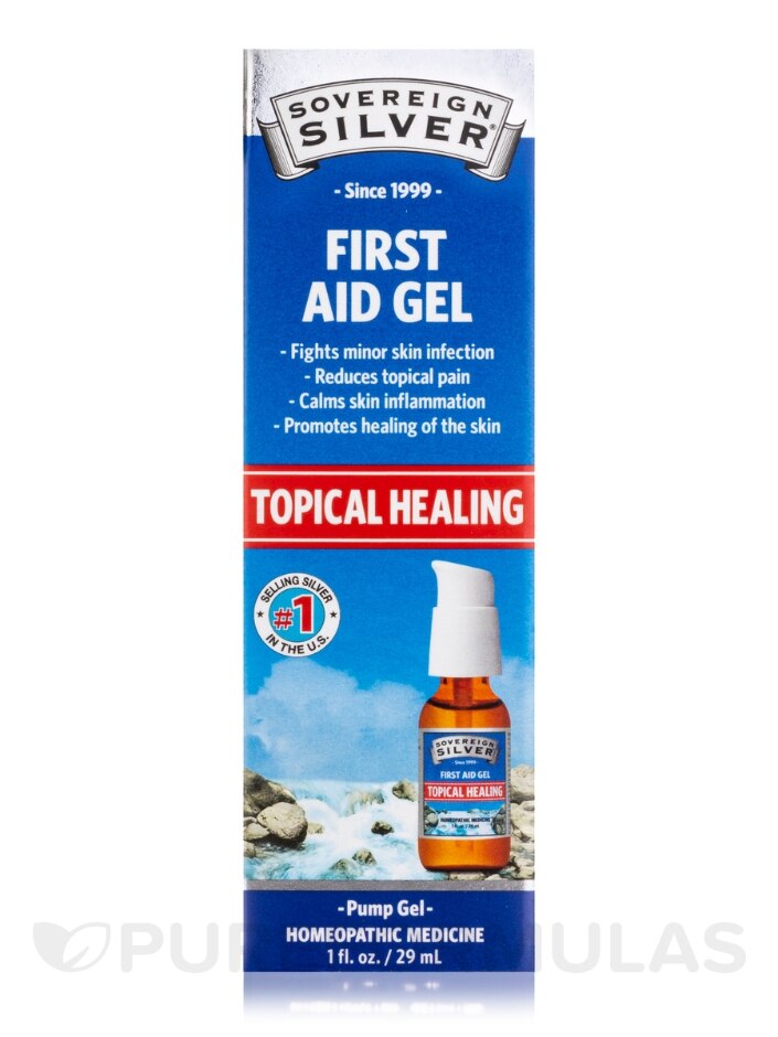 First Aid Gel - Topical Healing - 1 fl. oz (29 ml) - Alternate View 3