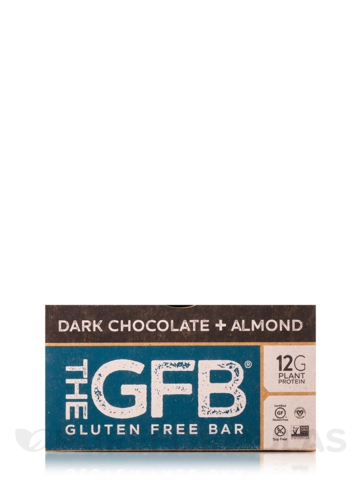 Dark Chocolate + Almond Bars - Box of 12 Bars (2.05 oz / 58 Grams each) - Alternate View 6