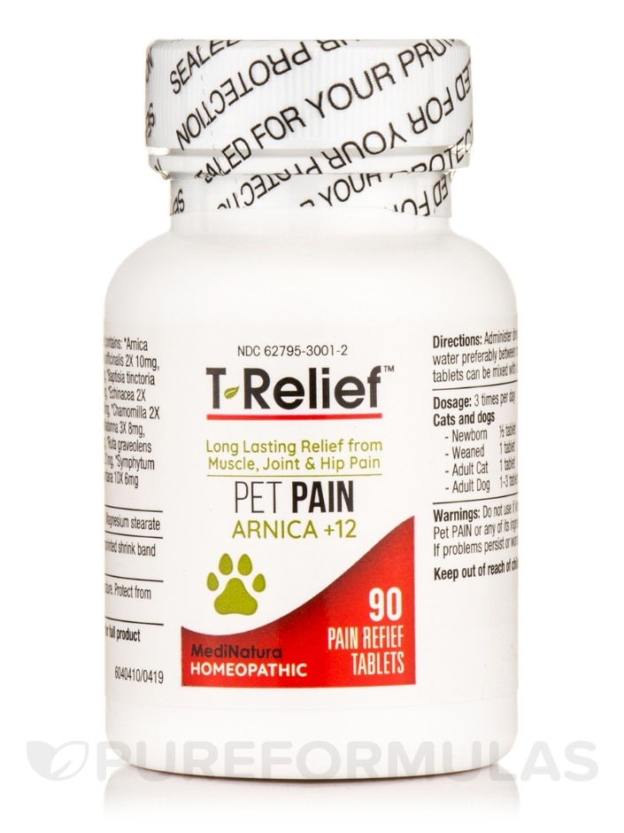 T-Relief™ Pet Pain Relief (Tablets) - 90 Tablets - Alternate View 6