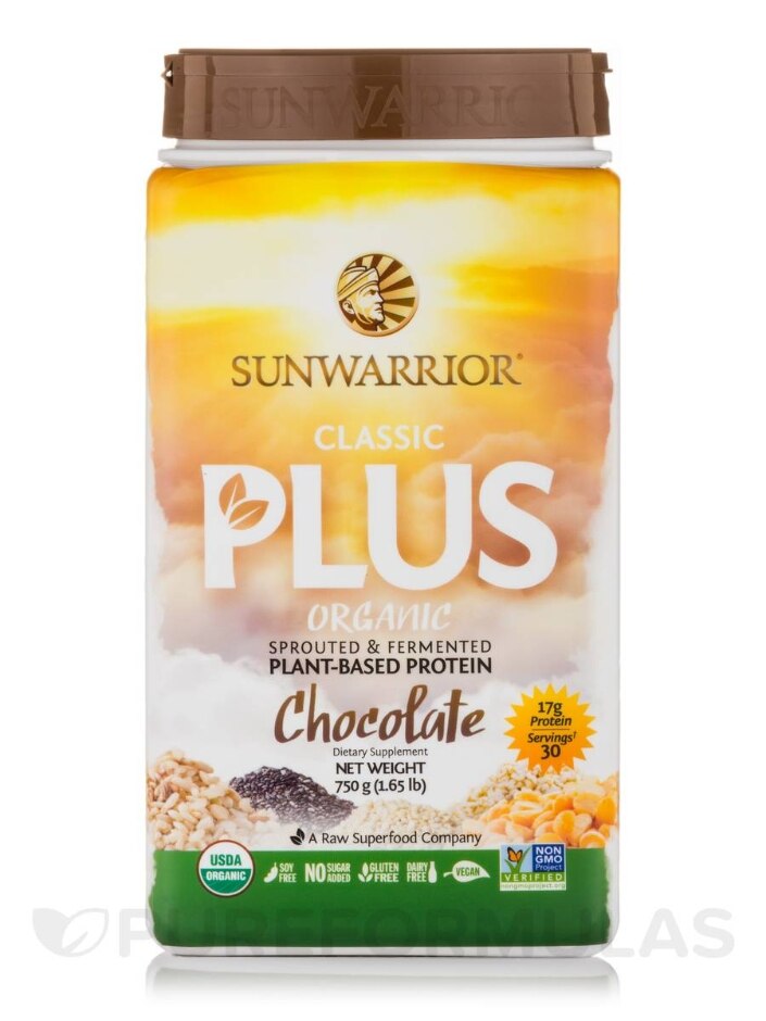 Classic Plus Protein - Chocolate Flavor - 1.65 lb (750 Grams)