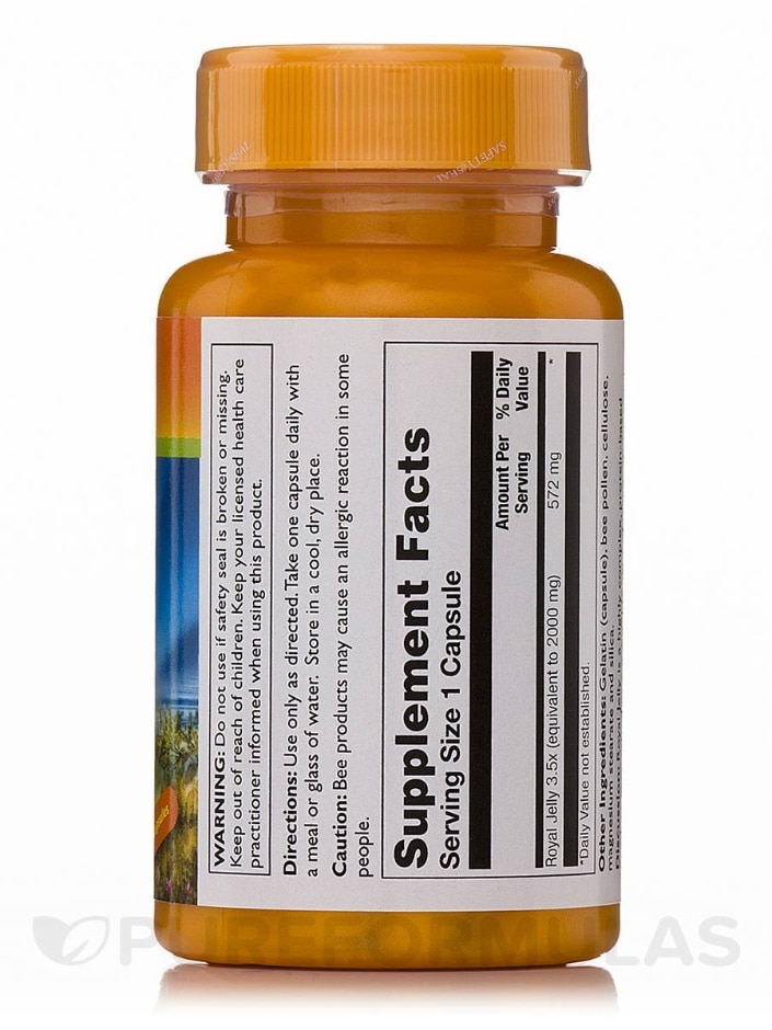 Royal Jelly 2000 mg (Ultra Potency) - 60 Capsules - Alternate View 1