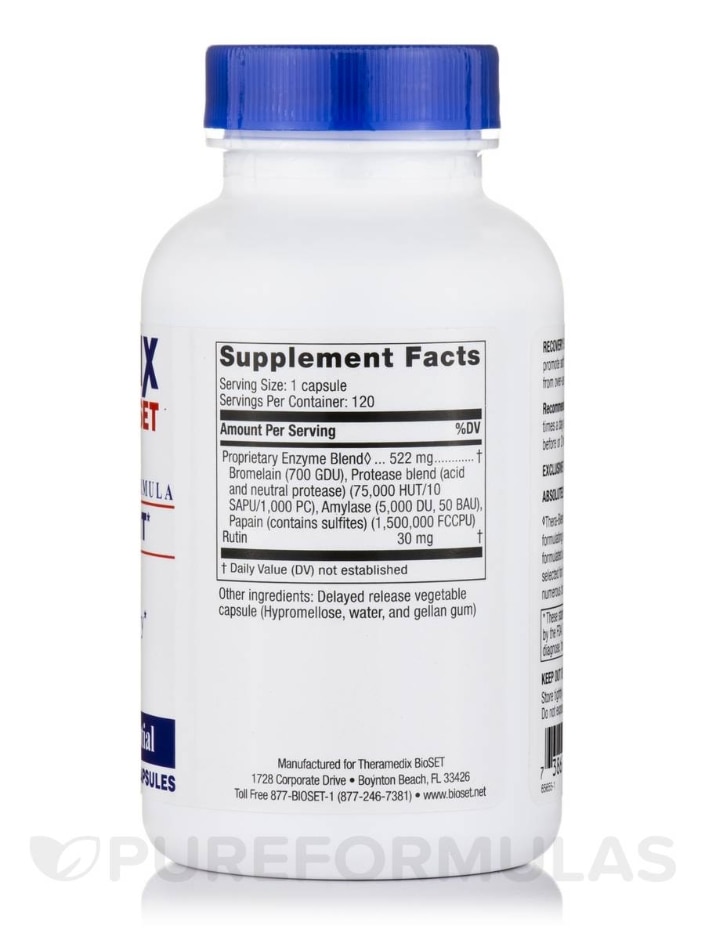 Recovery Support - 120 Capsules - Alternate View 1