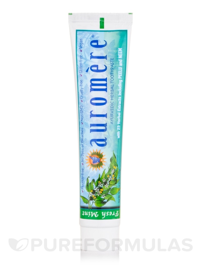 Ayurvedic Herbal Toothpaste - Fresh Mint Flavor - 4.16 oz (75 ml / 117 Grams) - Alternate View 2