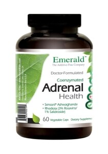 Adrenal Health - 60 Vegetable Capsules - Alternate View 1