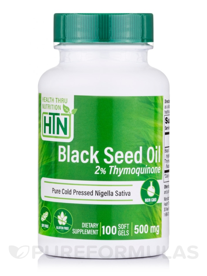 Black Cumin Seed Oil 500 mg - 100 Softgels