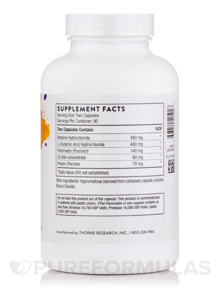 Bio-Gest® (Digestive Enzymes) - 180 Capsules - Alternate View 1