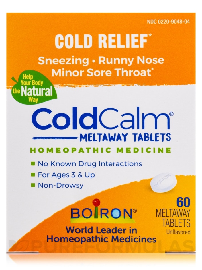 ColdCalm® (Cold Relief) - 60 Tablets - Alternate View 3