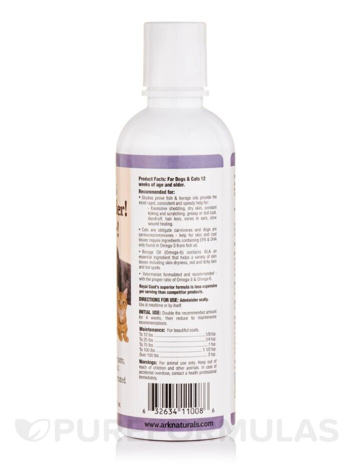 Royal Coat™ Express Omega Mender! Itch Ender! for Dogs and Cats - 8 fl. oz (237 ml) - Alternate View 2