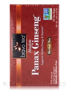 Absolute Panax Ginseng™ Herbal Tea - 20 Tea Bags - Alternate View 3
