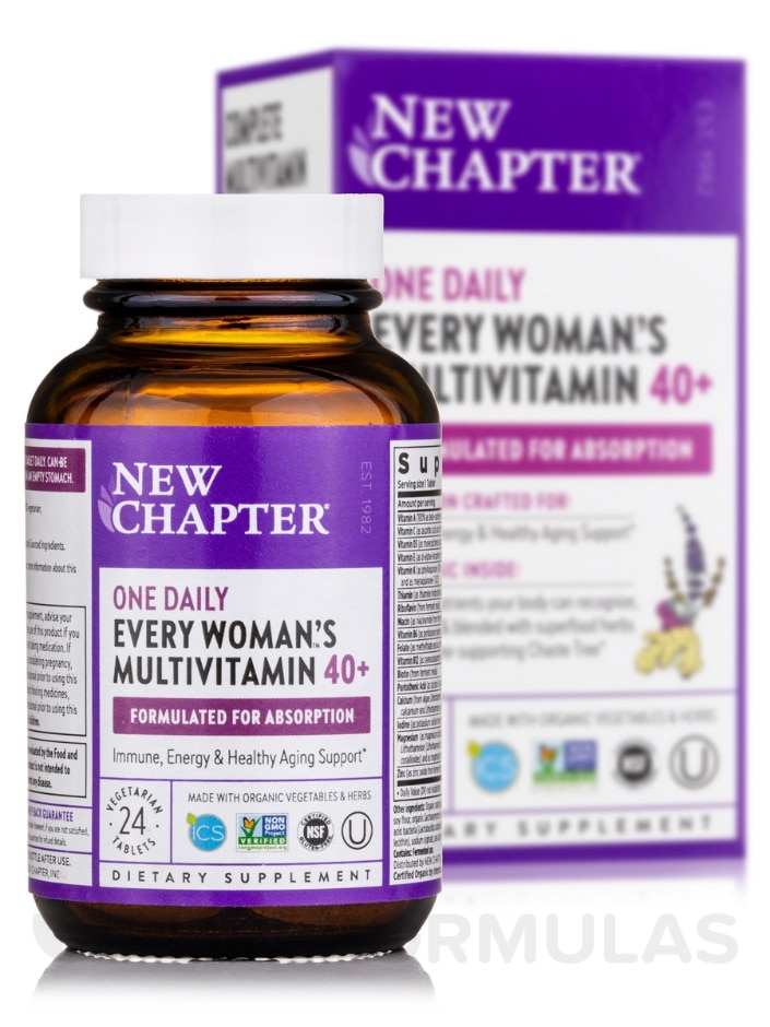 Every Woman's One Daily 40+ Multivitamin - 24 Vegetarian Tablets - Alternate View 1