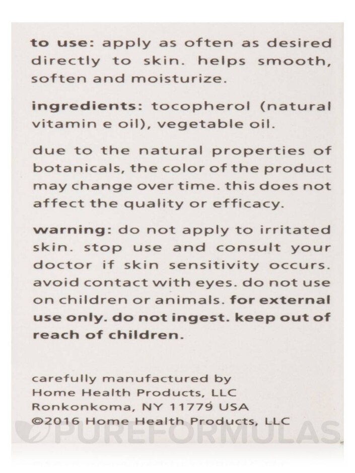 Natural Vitamin E Skin Beauty Oil 9000 IU - 0.5 fl. oz (14 ml) - Alternate View 9