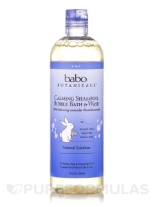 Calming Shampoo Bubble Bath and Wash Lavender - 15 fl. oz (450 ml)